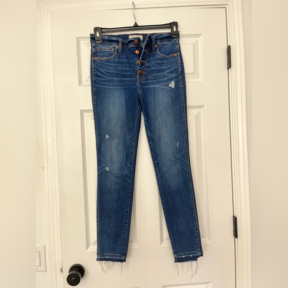 Madewell High Rise Skinny Jeans